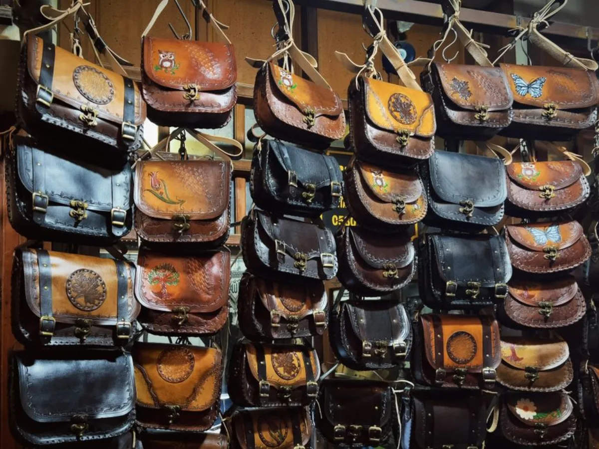 leather bag